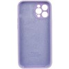 Чохол Silicone Case Full Camera Protective (AA) для Apple iPhone 12 Pro (6.1") Бузковий / Lilac
