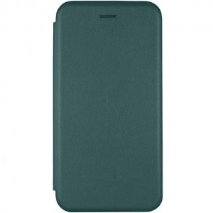 Кожаный чехол-книга Classy для Apple iPhone 11 (6.1") Зеленый