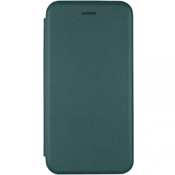 Кожаный чехол-книга Classy для Apple iPhone 11 (6.1") Зеленый