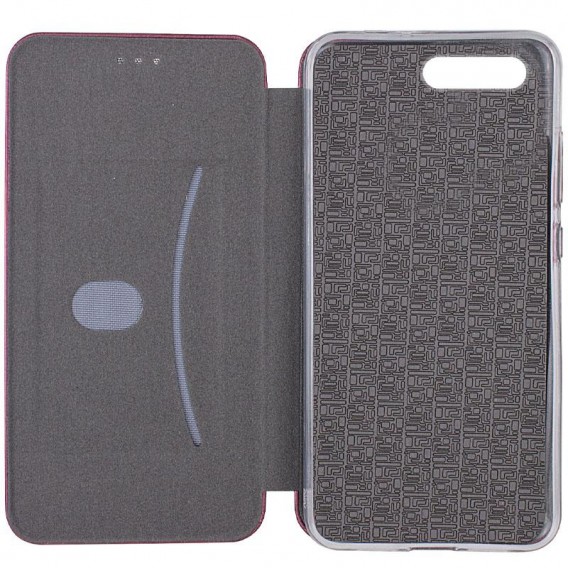 Шкіряний чохол-книжка Classy для Apple iPhone 7 plus / 8 plus (5.5") Бордовий