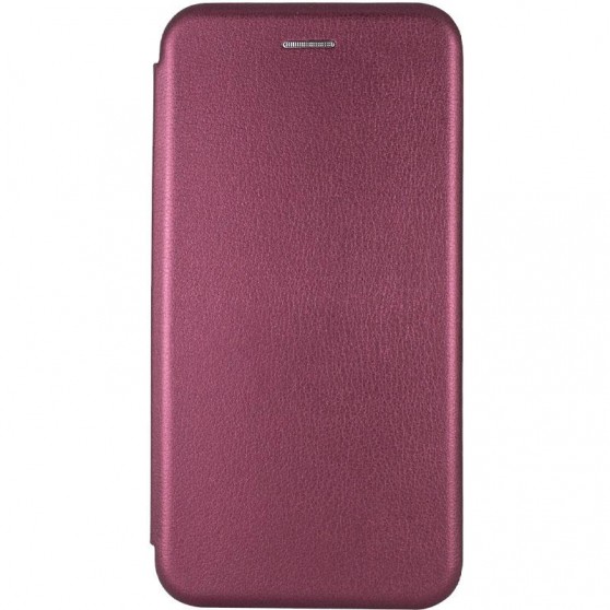 Кожаный чехол-книга Classy для Apple iPhone X/XS (5.8") Бордовый