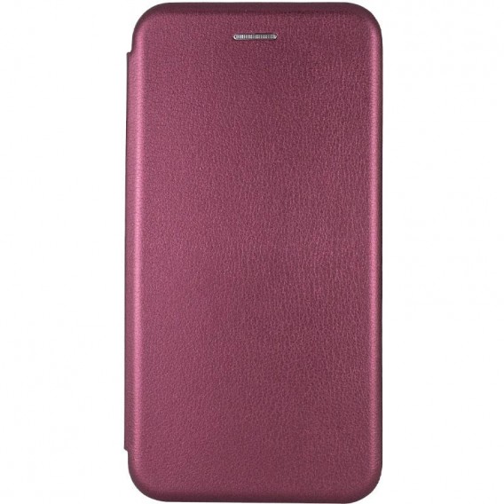 Шкіряний чохол-книжка Classy для Apple iPhone X / XS (5.8") Бордовий