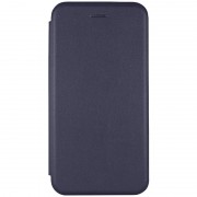 Шкіряний чохол-книжка Classy для Apple iPhone X / XS (5.8") Темно-синій