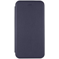 Шкіряний чохол-книжка Classy для Apple iPhone X / XS (5.8") Темно-синій