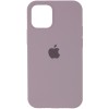Чохол Silicone Case Full Protective (AA) для Apple iPhone 13 mini (5.4") Сірий / Lavender