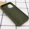 Чохол Silicone Case Full Protective (AA) для Apple iPhone 13 (6.1") Зелений / Dark Olive
