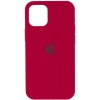 Чохол Silicone Case Full Protective (AA) для Apple iPhone 13 (6.1") Червоний / Rose Red