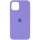 Чохол Silicone Case Full Protective (AA) для Apple iPhone 13 (6.1") Бузковий / Dasheen
