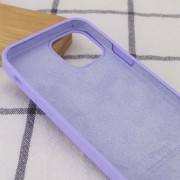 Чохол Silicone Case Full Protective (AA) для Apple iPhone 13 (6.1") Бузковий / Dasheen
