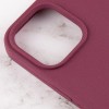 Чохол Silicone Case Full Protective (AA) для Apple iPhone 13 Pro (6.1") Бордовий / Plum