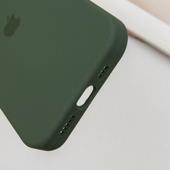 Чохол Silicone Case Full Protective (AA) для Apple iPhone 13 Pro (6.1") Зелений / Cyprus Green