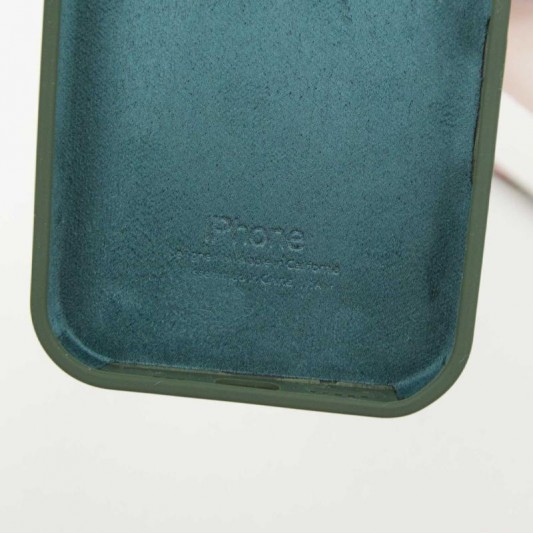 Чохол Silicone Case Full Protective (AA) для Apple iPhone 13 Pro (6.1") Зелений / Cyprus Green - зображення 5 