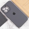 Чехол Silicone Case Full Camera Protective (AA) для Apple iPhone 13 Pro (6.1") Серый / Dark Gray