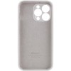 Чохол Silicone Case Full Camera Protective (AA) для Apple iPhone 13 Pro (6.1") Білий / White