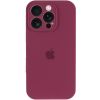Чохол для iPhone 13 Pro Silicone Case Full Protective (Plum)