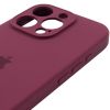 Чохол для iPhone 13 Pro Silicone Case Full Protective (Plum)
