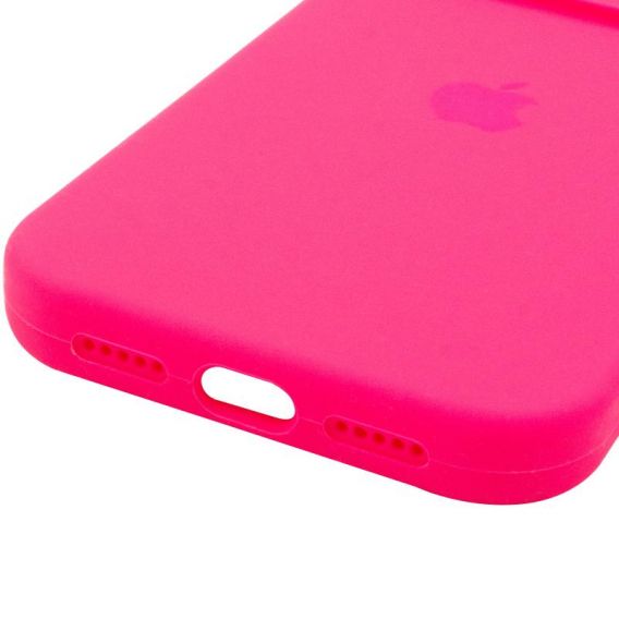 Чохол для iPhone 13 Pro Max Silicone Case Full Protective (Barbie pink)