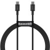 Дата кабель Baseus Superior Series Fast Charging Type-C to Type-C PD 100W (2m) (CATYS-C) Чорний