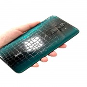 Розхідник Back Transparent захисна гідрогелева плівка SKLO (упаковка 10 шт.) Прозорий / Croco