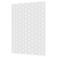 Розхідник Back Transparent захисна гідрогелева плівка SKLO (упаковка 10 шт.) Прозорий / Соты