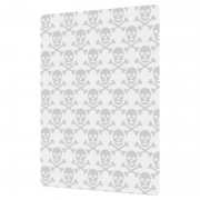 Розхідник Back Transparent захисна гідрогелева плівка SKLO (упаковка 10 шт.) Прозорий / Черепи