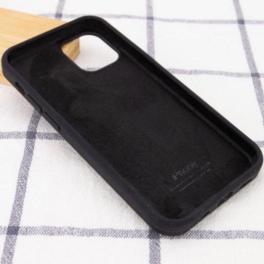 Чохол Silicone Case Full Protective (AA) для Apple iPhone 14 Plus (6.7") Чорний / Black - зображення 2 