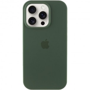 Чохол Silicone Case Full Protective (AA) для Apple iPhone 14 Pro Max (6.7") Зелений / Cyprus Green