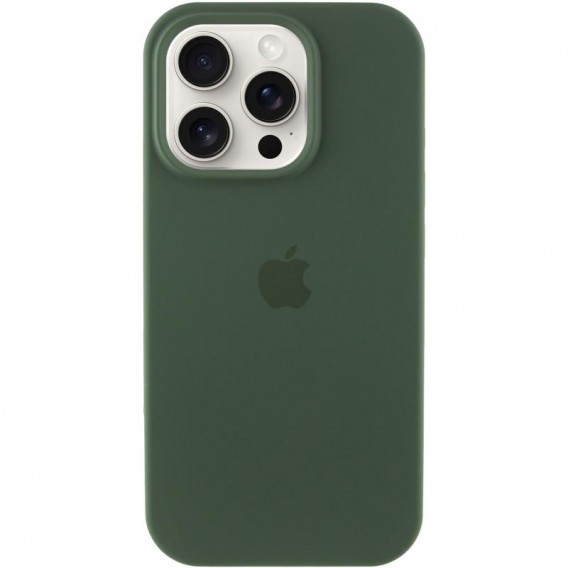 Чохол Silicone Case Full Protective (AA) для Apple iPhone 14 Pro Max (6.7") Зелений / Cyprus Green