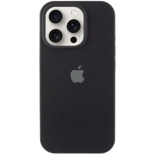 Чехол Silicone Case Full Protective (AA) для Apple iPhone 14 Pro Max (6.7") Черный/Black