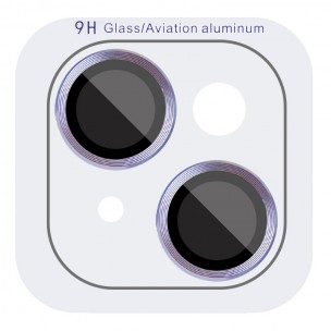 Захисне скло Metal Classic на камеру (у упак.) для Apple iPhone 14 (6.1") / 14 Plus (6.7") Блакитний / Light Blue Захисне скло Metal Classic на камеру (у упак.) для Apple iPhone 14 (6.1") / 14 Plus (6.7") Блакитний / Light Blue