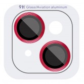 Захисне скло Metal Classic на камеру (у упак.) для Apple iPhone 14 (6.1") / 14 Plus (6.7") Червоний / Red Захисне скло Metal Classic на камеру (у упак.) для Apple iPhone 14 (6.1") / 14 Plus (6.7") Червоний / Red