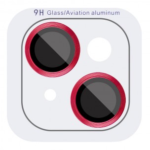 Захисне скло Metal Classic на камеру (у упак.) для Apple iPhone 14 (6.1") / 14 Plus (6.7") Червоний / Red Захисне скло Metal Classic на камеру (у упак.) для Apple iPhone 14 (6.1") / 14 Plus (6.7") Червоний / Red