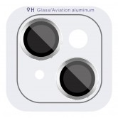 Захисне скло Metal Classic на камеру (у упак.) для Apple iPhone 14 (6.1") / 14 Plus (6.7") Срібний / Silver Захисне скло Metal Classic на камеру (у упак.) для Apple iPhone 14 (6.1") / 14 Plus (6.7") Срібний / Silver