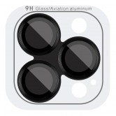 Защитное стекло Metal Classic на камеру (в упак.) для Apple iPhone 14 Pro (6.1 дюйма) / 14 Pro Max (6.7 дюйма) Черный / Midnight