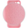 Чохол Silicone Case Full Camera Protective (AA) для Apple iPhone 14 (6.1") Рожевий / Light pink