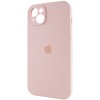 Чохол Silicone Case Full Camera Protective (AA) для Apple iPhone 14 (6.1") Рожевий / Pink Sand
