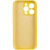 Чехол для iPhone 14 Pro Max Silicone Case Full Protective (Yellow)