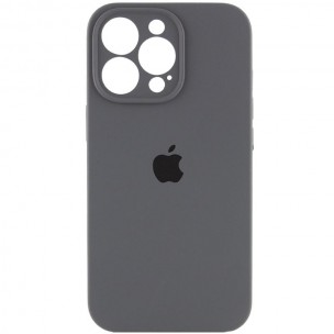 Чохол Silicone Case Full Camera Protective (AA) для Apple iPhone 14 Pro Max (6.7") Сірий / Dark Gray Чохол Silicone Case Full Camera Protective (AA) для Apple iPhone 14 Pro Max (6.7") Сірий / Dark Gray