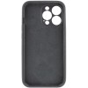 Чохол Silicone Case Full Camera Protective (AA) для Apple iPhone 14 Pro Max (6.7") Сірий / Dark Gray