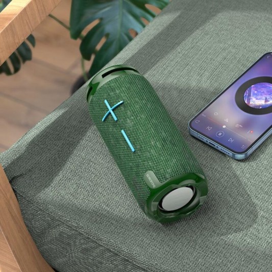 Bluetooth Колонка Borofone BR24 Dark Green - зображення 1 