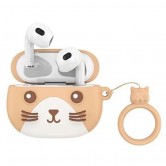 Бездротові TWS навушники Hoco EW46 Cat Face Case Khaki Cat Бездротові TWS навушники Hoco EW46 Cat Face Case Khaki Cat