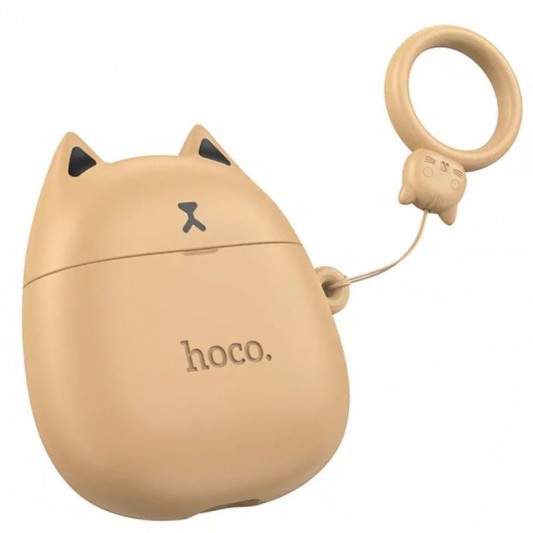 Бездротові TWS навушники Hoco EW45 Caramel Cat - зображення 1 