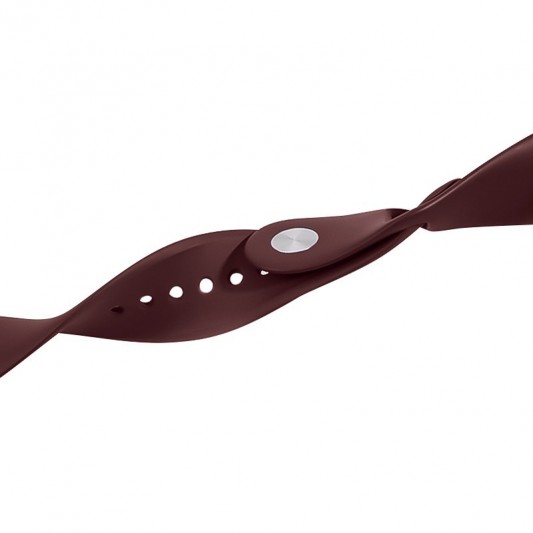 Ремінець Hoco WA01 Flexible series Apple watch (38/40/41mm) Crimson Cherry - зображення 1 