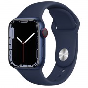 Ремінець Hoco WA01 Flexible series Apple watch (38/40/41mm) Deep Blue