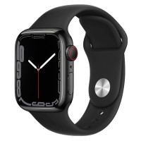 Ремешок Hoco WA01 Flexible series Apple watch (42/44/45/49mm) Black