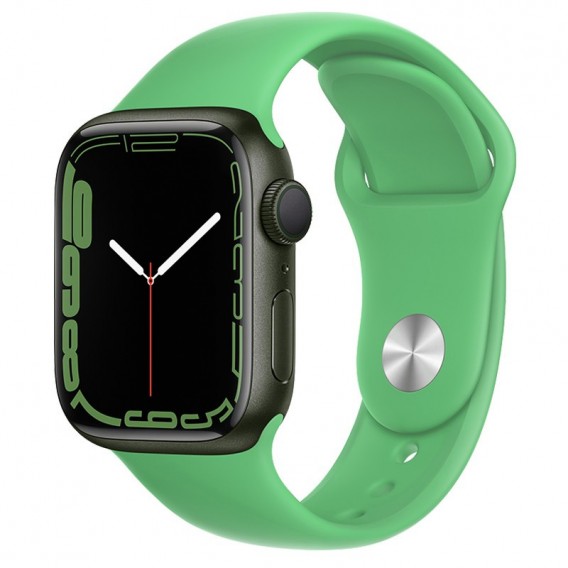 Ремінець Hoco WA01 Flexible series Apple watch (42/44/45/49mm) Bright Green