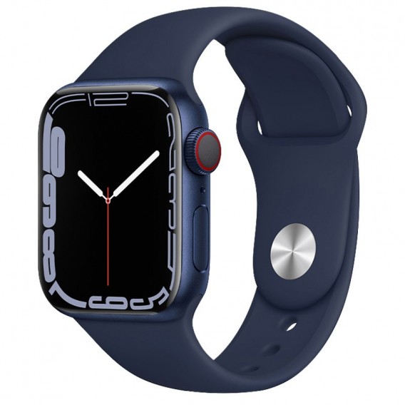 Ремінець Hoco WA01 Flexible series Apple watch (42/44/45/49mm) Deep Blue