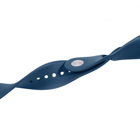 Ремінець Hoco WA01 Flexible series Apple watch (42/44/45/49mm) Evening Blue