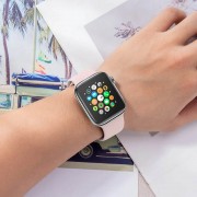 Ремінець Hoco WA01 Flexible series Apple watch (42/44/45/49mm) Powder Sand