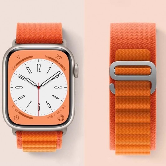Ремінець Hoco WA13 Original series Apple watch (38/40/41mm) Orange - зображення 2 